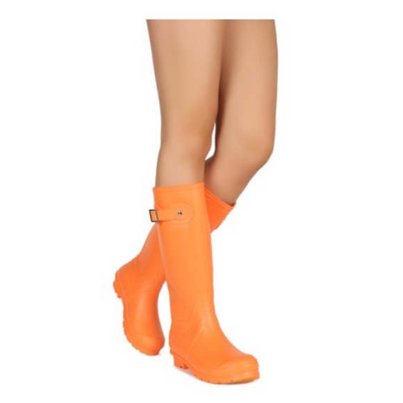 Weeboo | Shoes | New Orange Winter Rain 